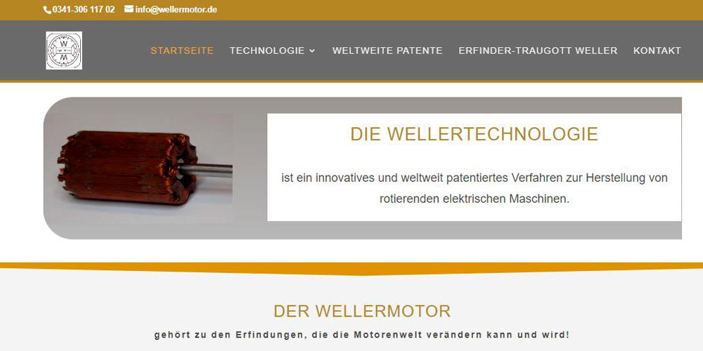 Das Patent Wellermotor